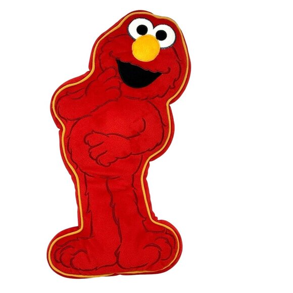 SESAME STREET Elmo Red Pillow Full Body Plush Kids Decor - Picture 1 of 4